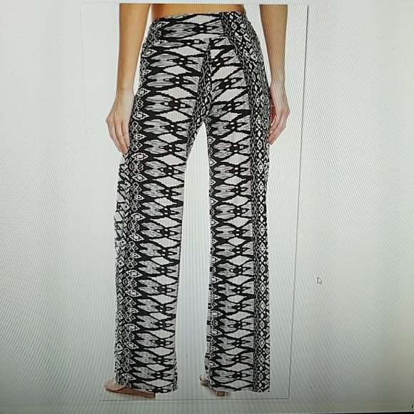 New Wide Leg black gray Palazzo dressy pants - Picture 4 of 6