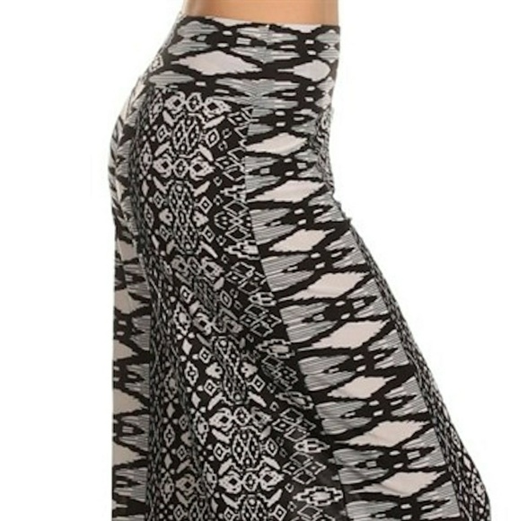 New Wide Leg black gray Palazzo dressy pants - Picture 5 of 6