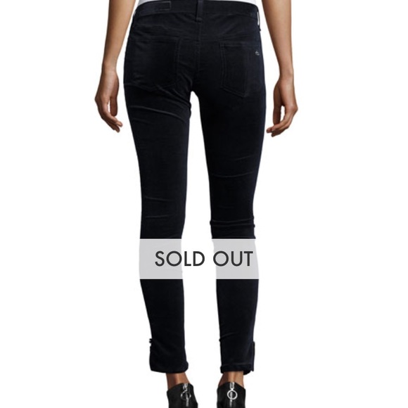 Rag & Bone blue velvet Jean - Picture 4 of 4