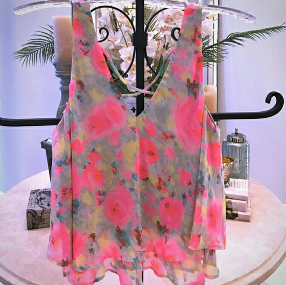 Lush swing tank top
