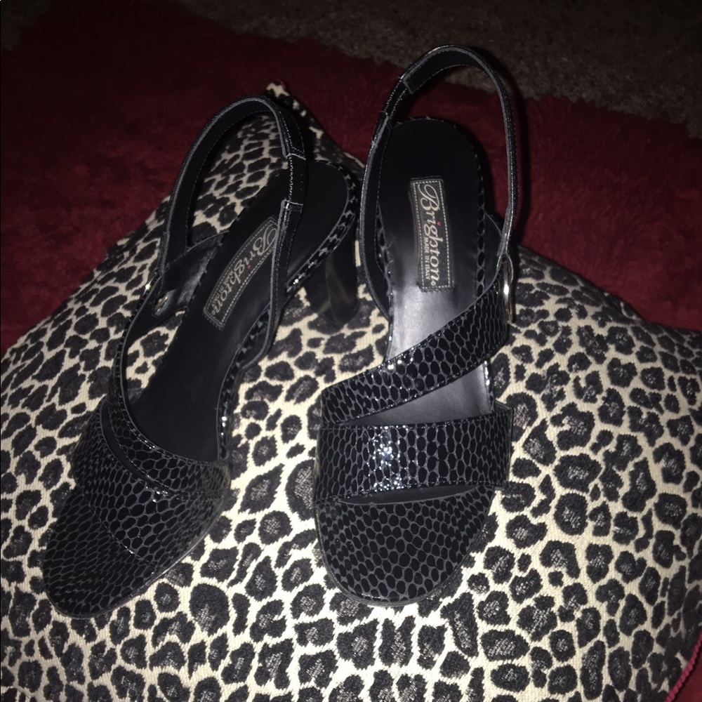 Brighton Rivoli Black Sandals