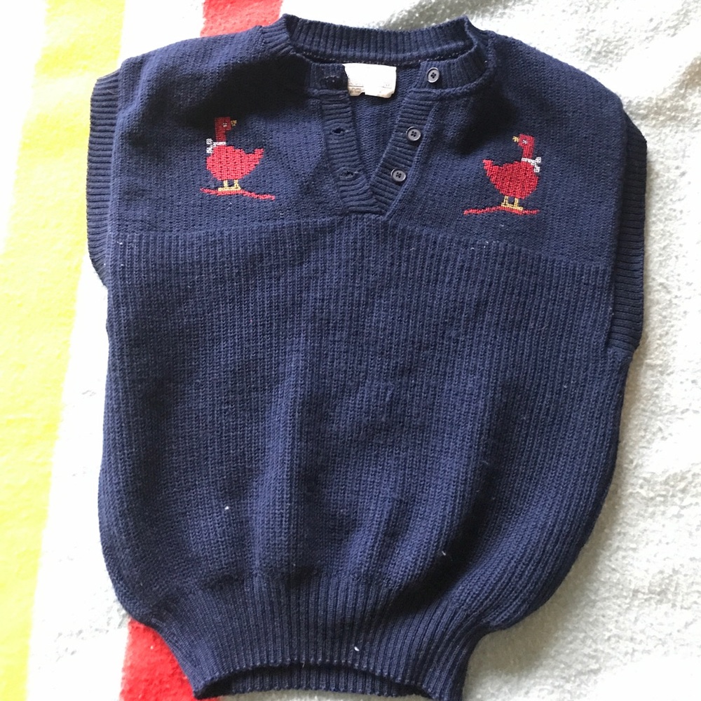 Adorable vintage sweatervest