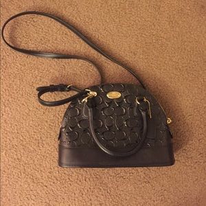 Coach black small purse