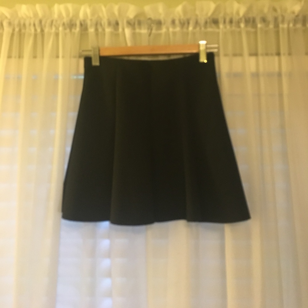 Black skirt.