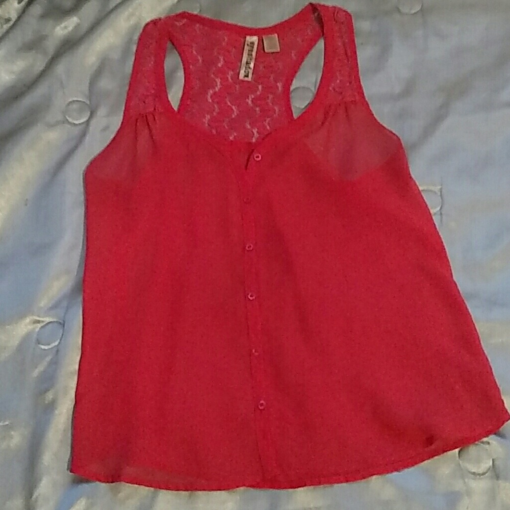 Red blouse