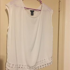 Beige Ann Taylor blouse