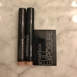 Smashbox, Bobbi Brown, Laura Mercier Eyeshadows
