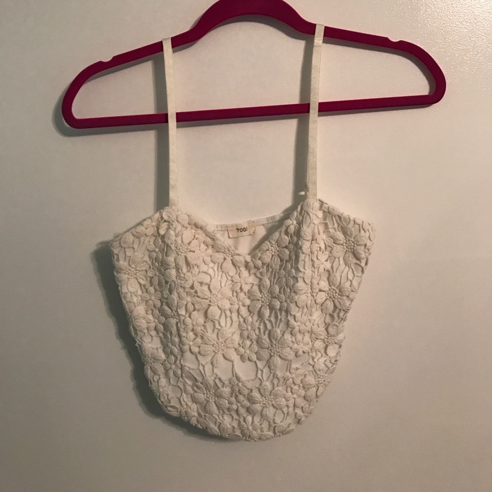 Tobi • Lace Crop Top
