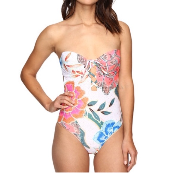 Mara Hoffman Other - MARA HOFFMAN ARCADIA LACEUP ONE PIECE SWIMSUIT#C41