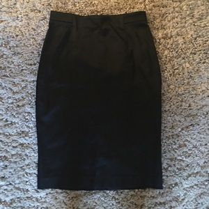 Beautiful new Bebe pencil skirt! Black! Size 10