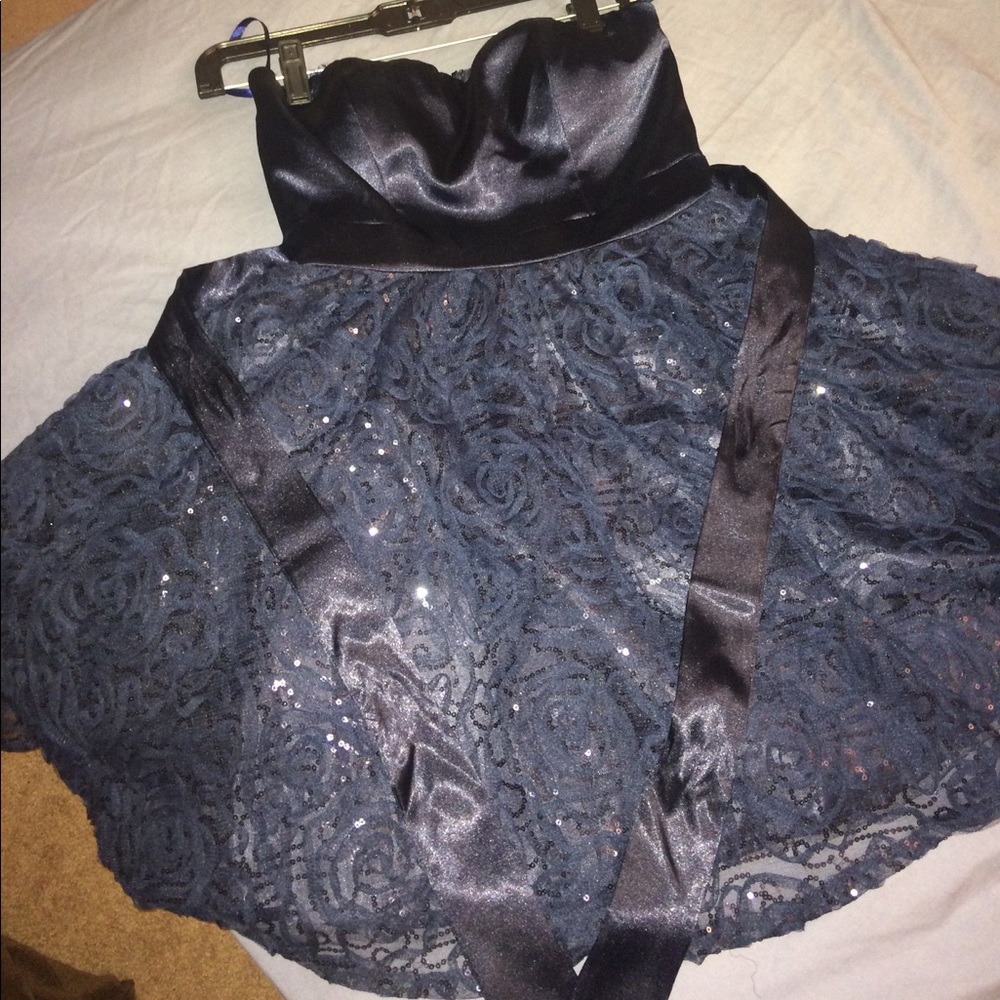 Homecoming Strapless Mini Dress
