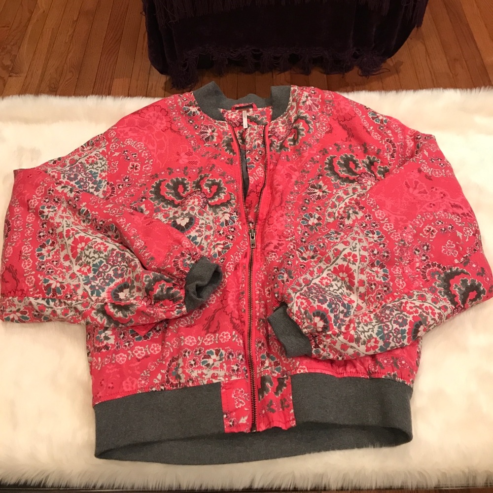 Free people bomber jacket NWOT