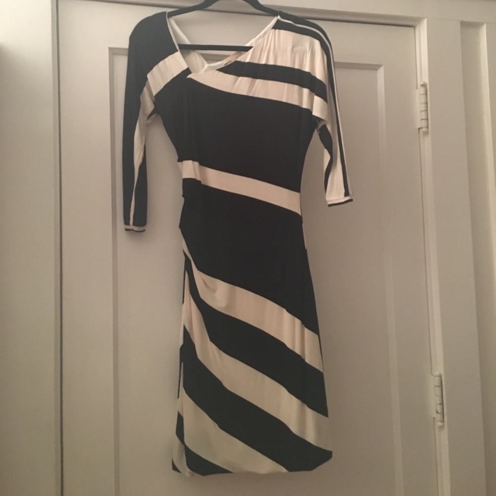 Anthropologie Bordeaux asymetrical Dress