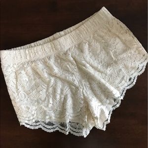 Forever 21 Lace Shorts