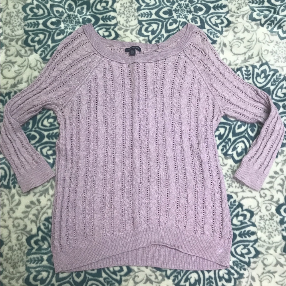 AE Purple Sweater NWOT