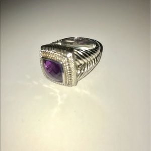 Judith Ripka Amethyst Ring
