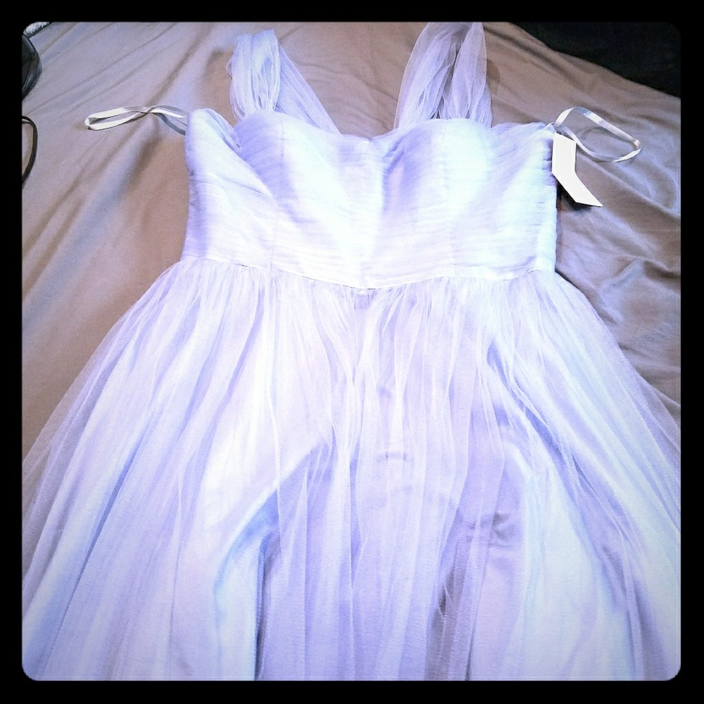 Unique Vintage periwinkle dress
