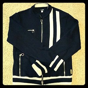 Armani Jeans Navy/Gray Sweater