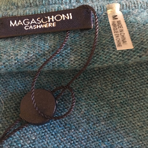 Magaschoni Cashmere Ruffle Cardigan - Picture 8 of 8