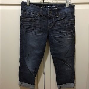 Guess denim capri pants