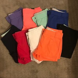 Jcrew Factory Chino Shorts Set of 9