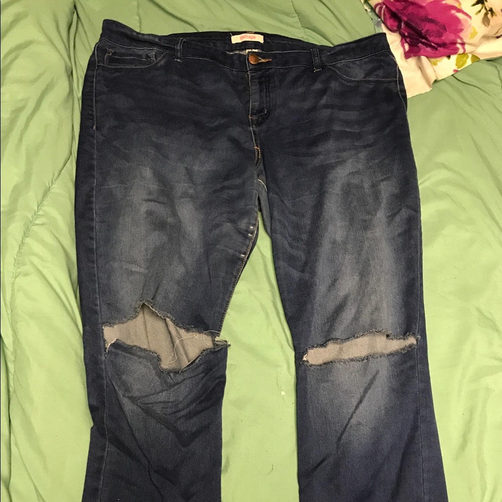 Charlotte Russe refuge jeans