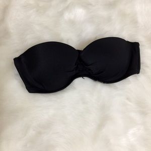 VICTORIAS SECRET SEXY BLACK BANDEAU BIKINI TOP