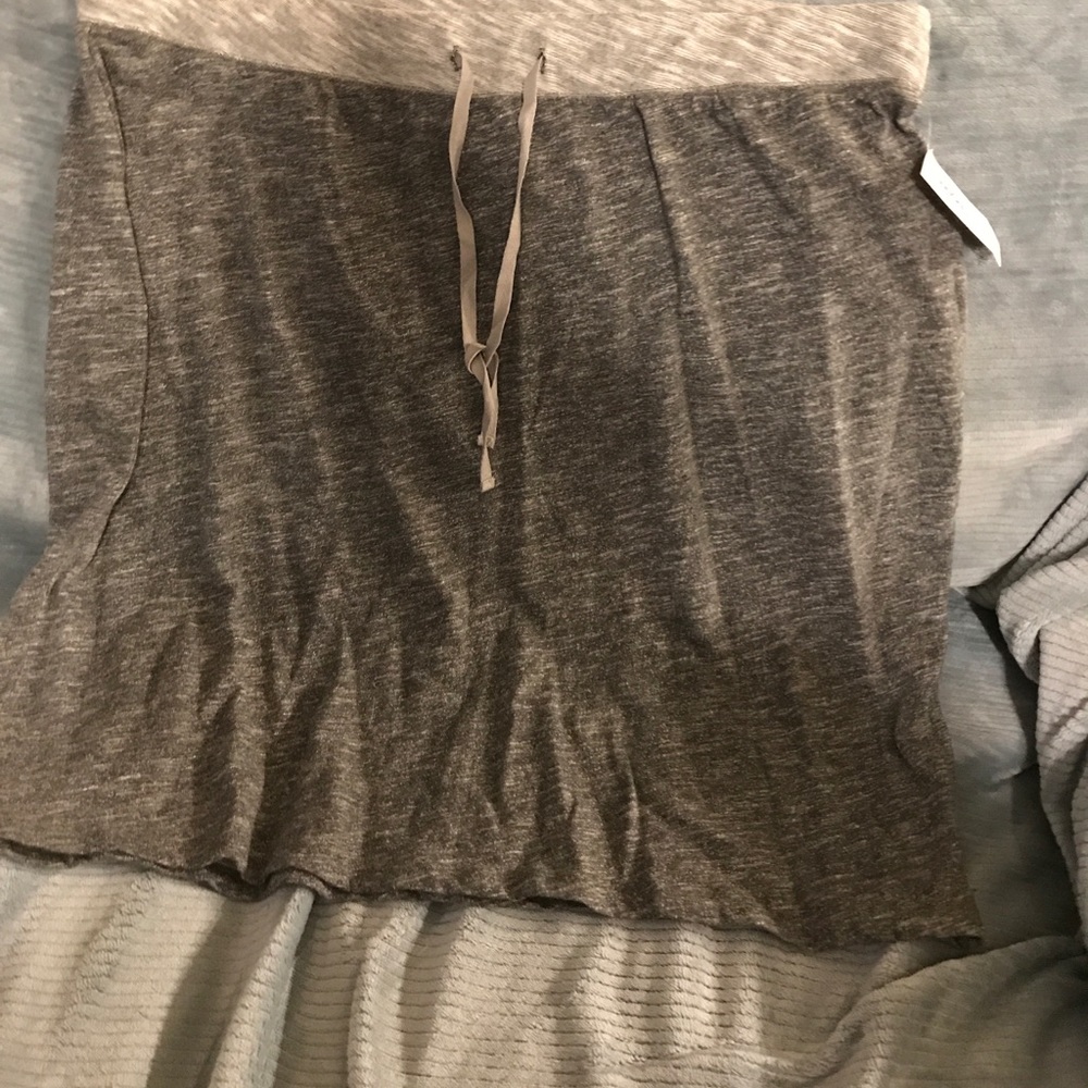 Gray skirt