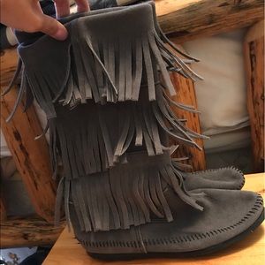 Fringe Boots
