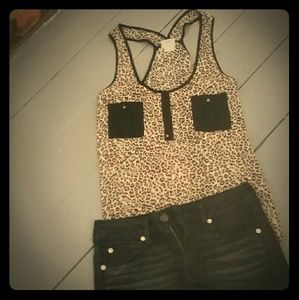 Daytrip cheetah print top