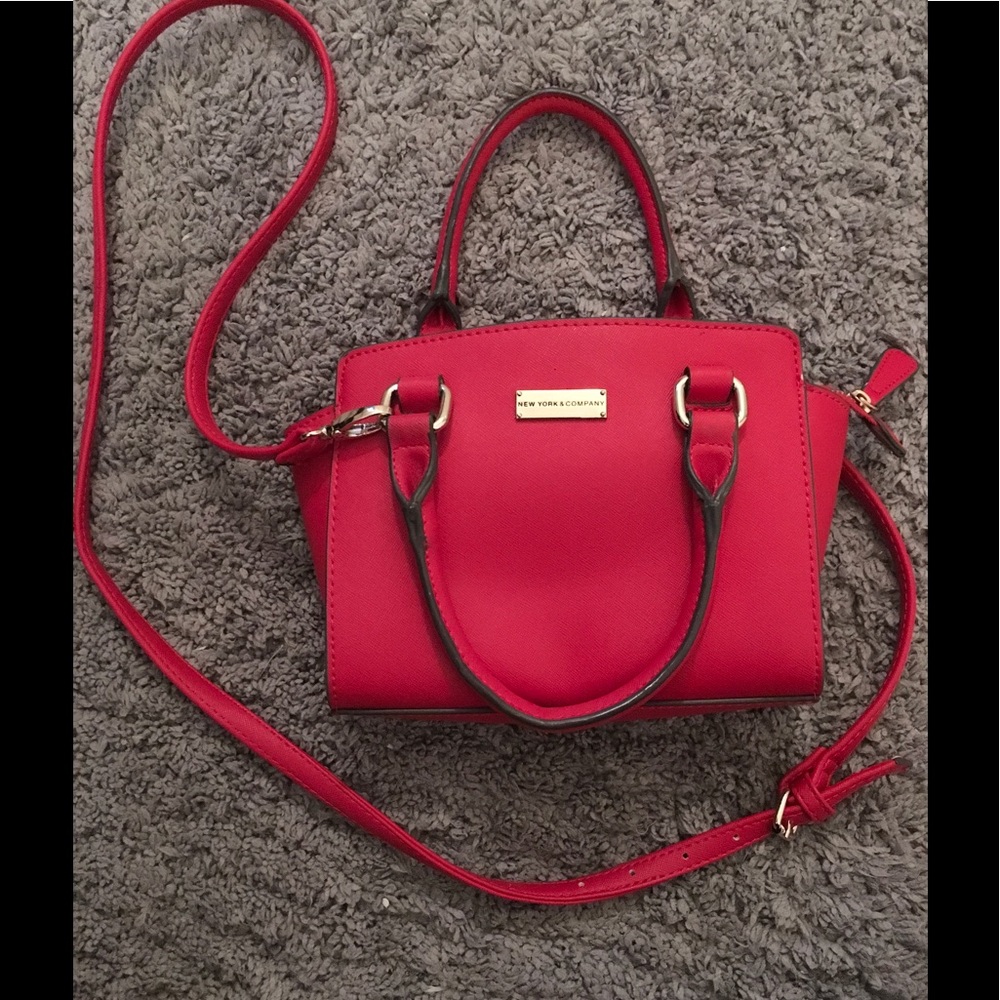 WINGED FAUX-LEATHER TOTE BAG