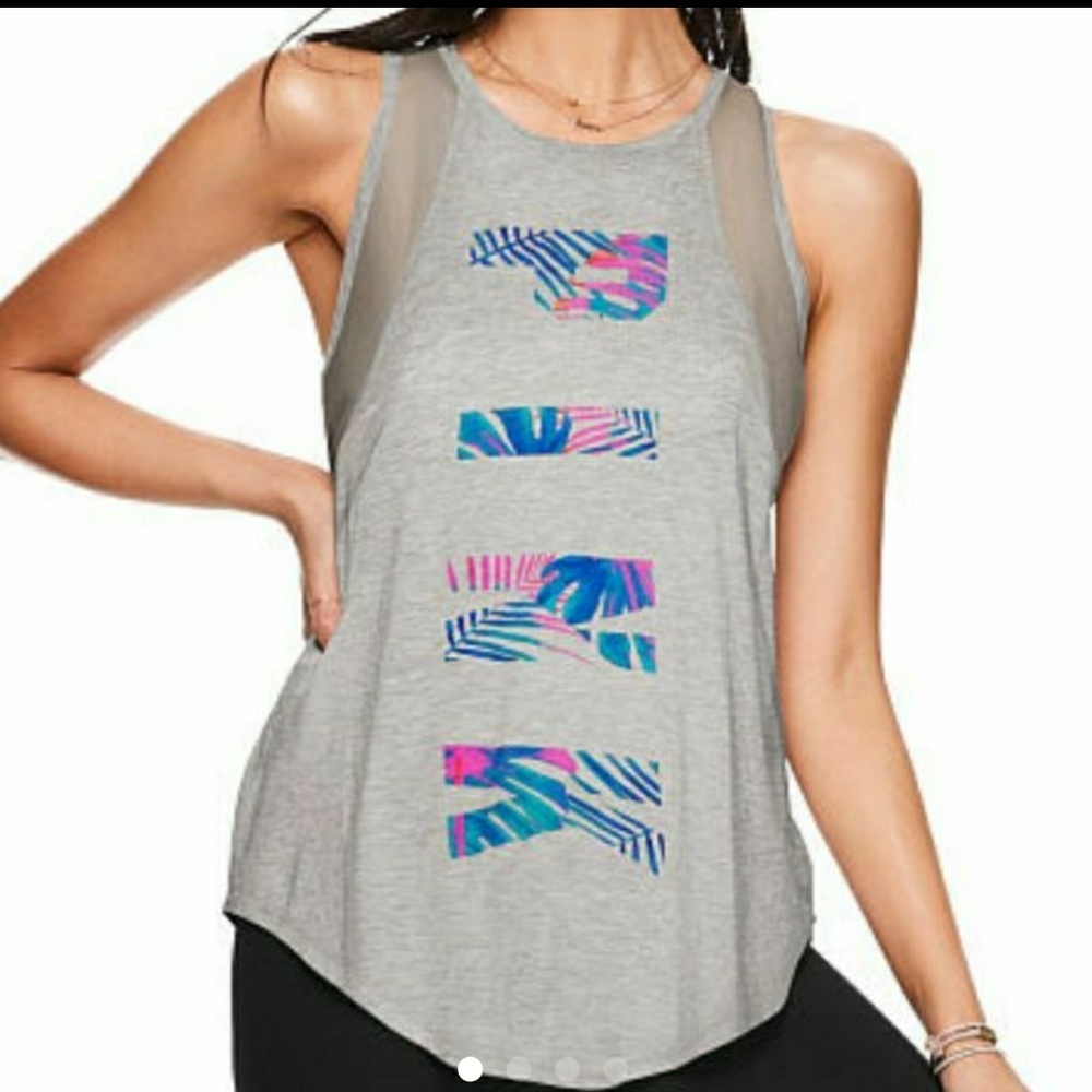 NWT S VS PINK Super Soft Mesh Tank Top
