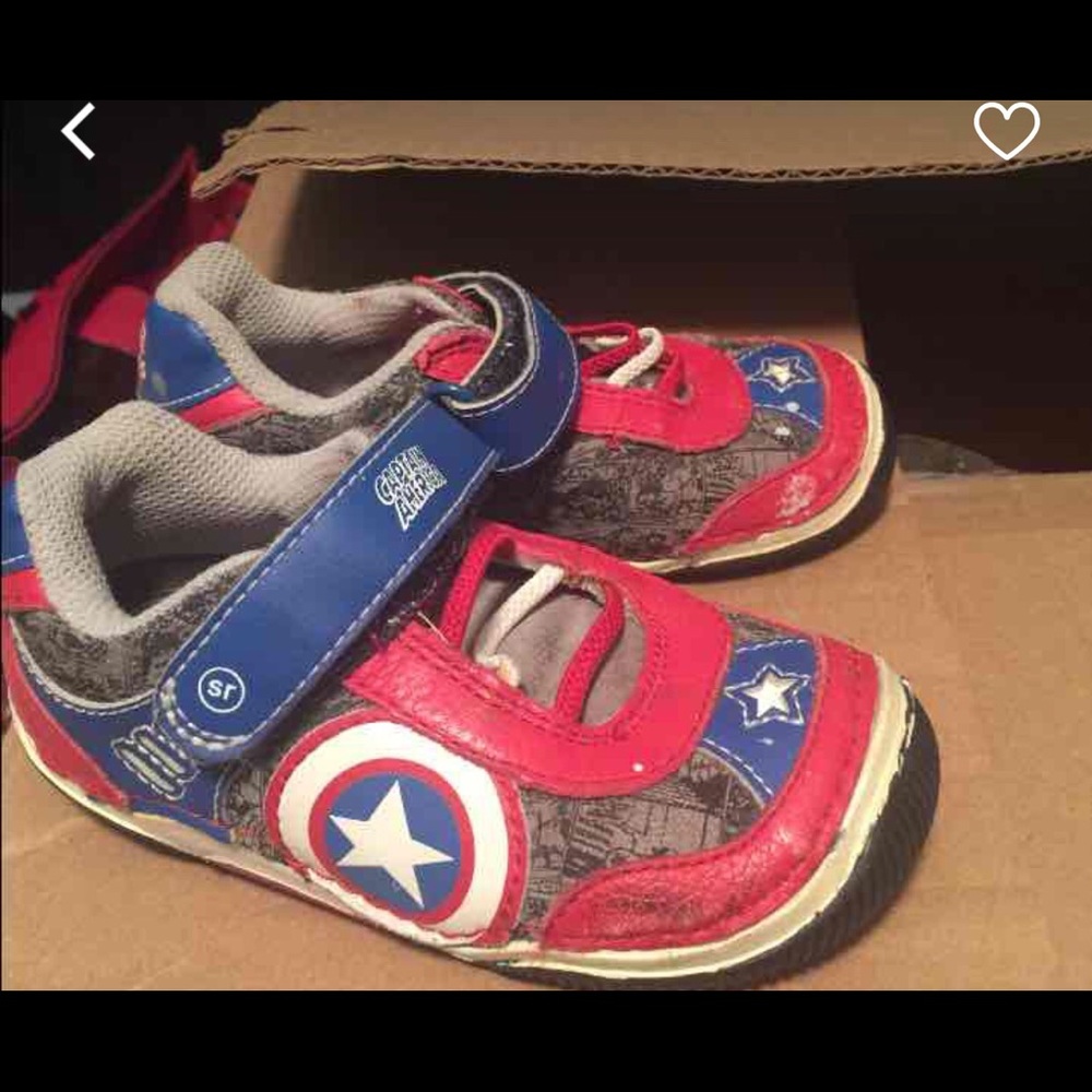 Toddler Captain America shoes