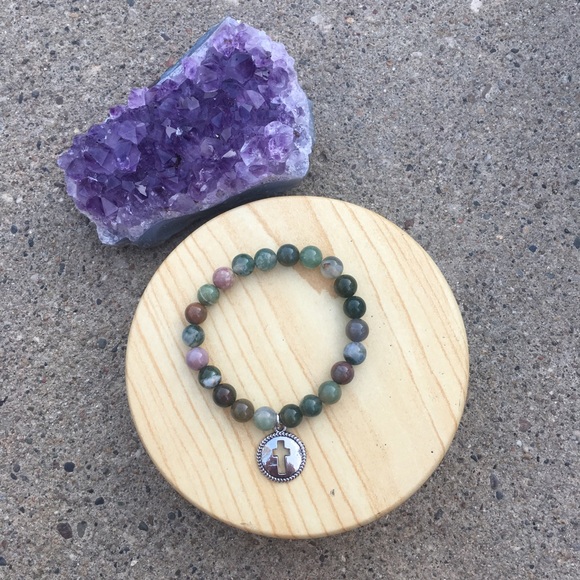 Handmade Fancy Jasper Bracelet - Picture 2 of 4