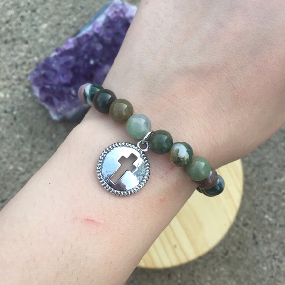 Handmade Fancy Jasper Bracelet - Picture 3 of 4