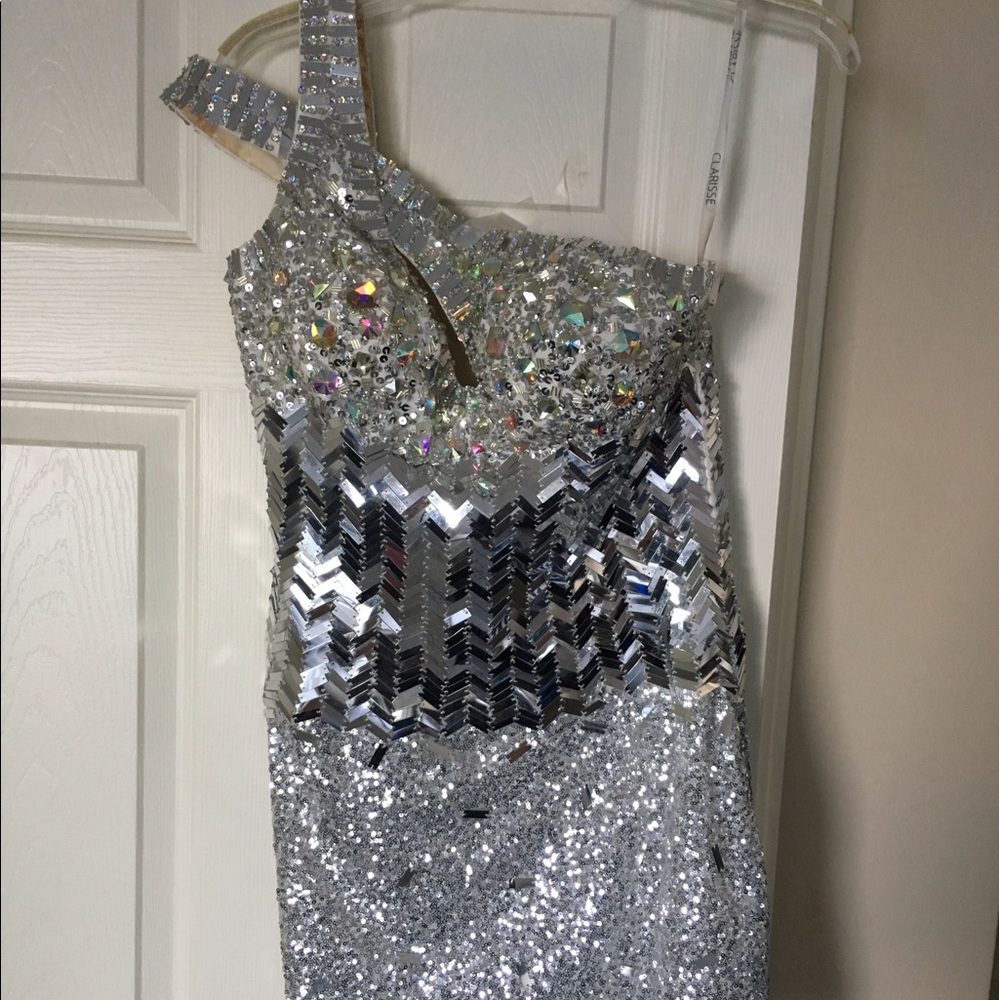 Silver dress