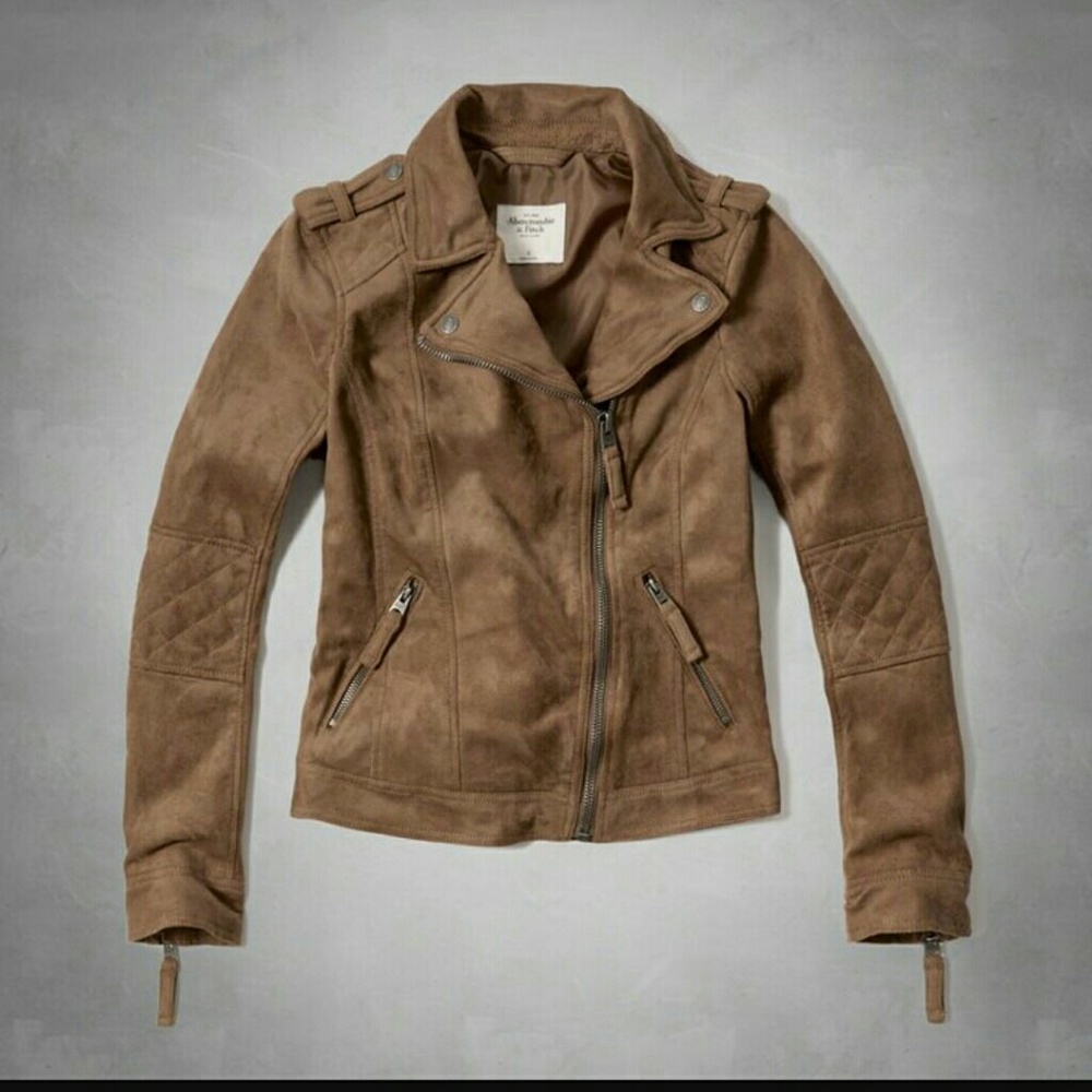NWT Abercrombie & Fitch moto jacket