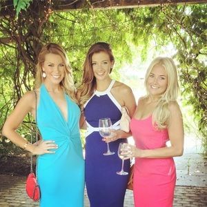 Revolve Bodycon Dress in Navy by Nookie