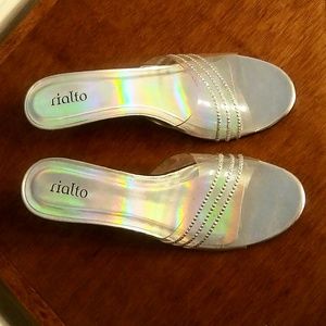 Holographic Clear Heels