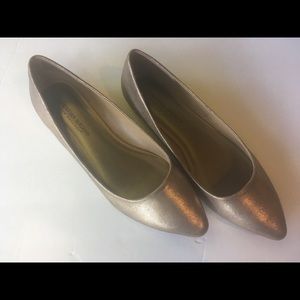 Gold Christian Siriano for Target Flats
