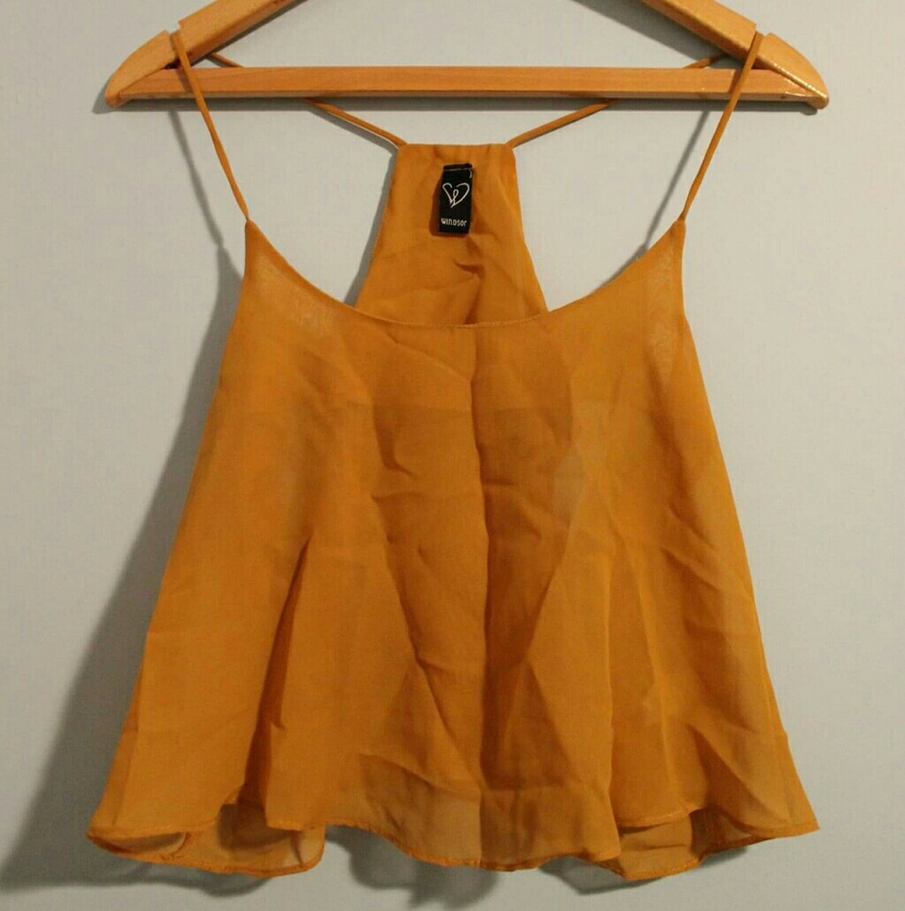 Sheer summer top