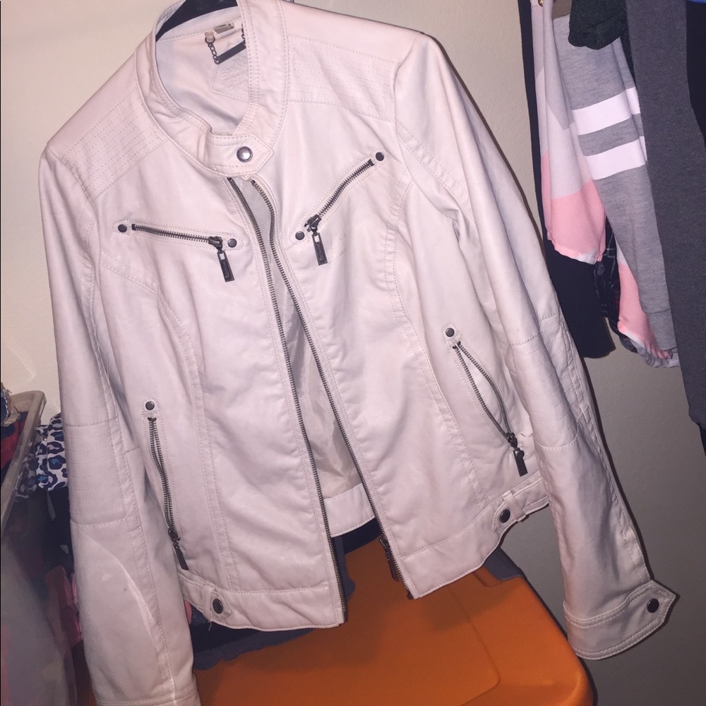 Leather jacket