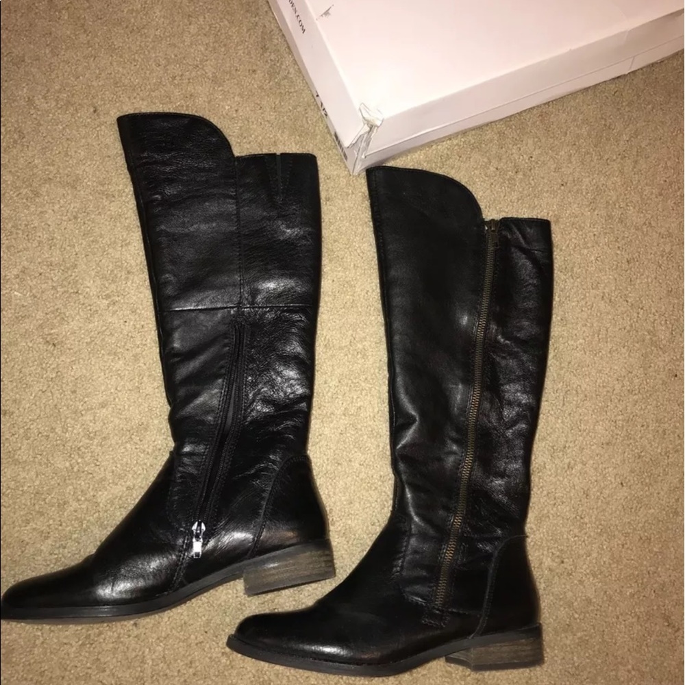 Steve Madden leather boots BUNDLE of 2 pairs