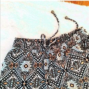 Anthropologie Aztec print shorts