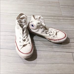 White High Top Converse