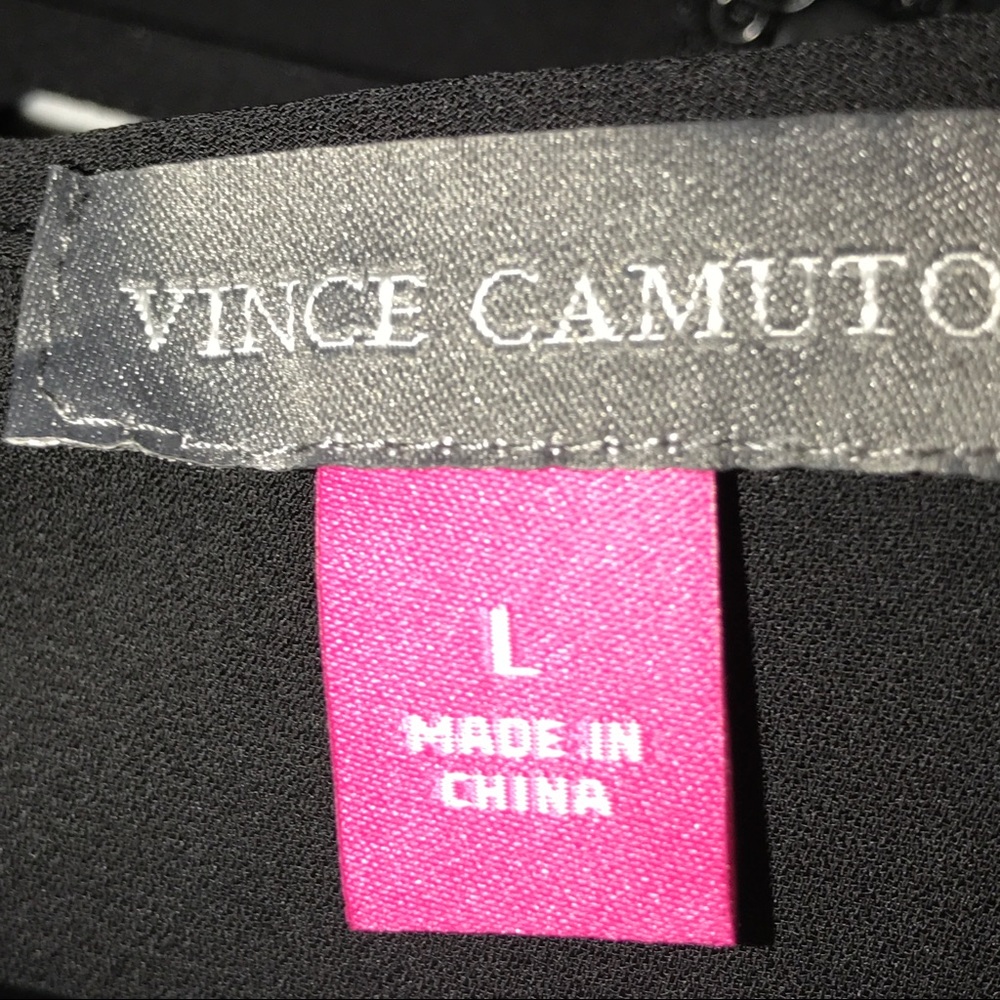 Vince Camuto Black & White Sleeveless Dress - Picture 6 of 8