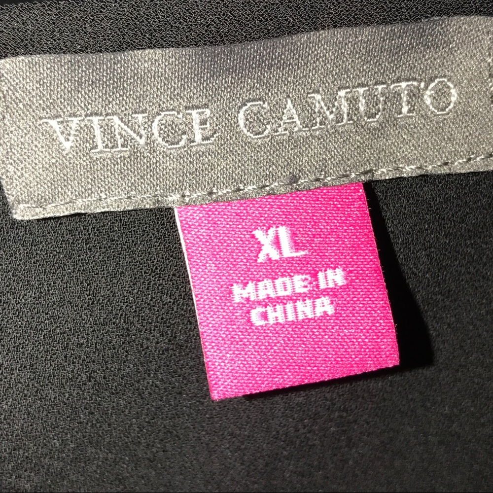 Vince Camuto Black & White Sleeveless Dress - Picture 7 of 8