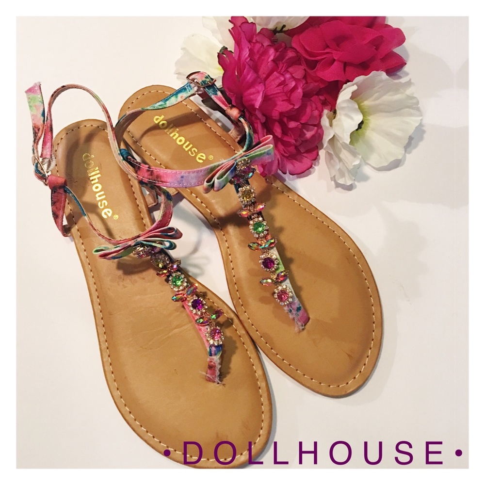 Dollhouse • Jeweled Sandals