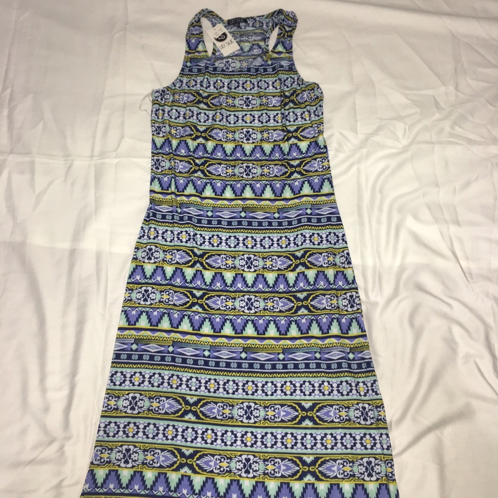 Maxi Print Dress