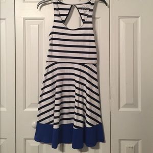 B&W Striped Dress